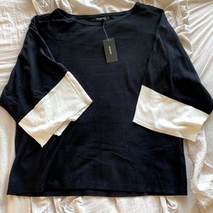 **INC** *Iconic Mod *Kimono Sleeve *Black *Sweater